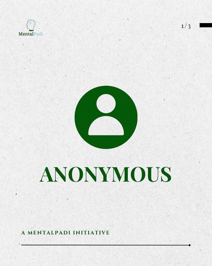 MentalPadi Anonymous Stories series